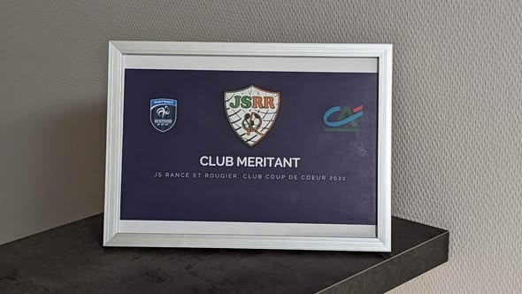 Trophée Club Méritant 2022 - JSRR